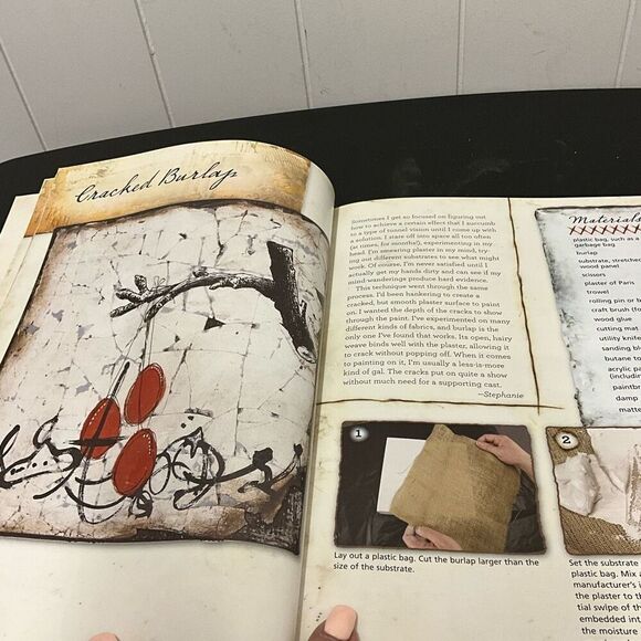 Plaster Studio Mixed Media Techniques Painting Casting and Sculpting Book - Picture 7 of 16